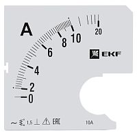 Шкала сменная для A961 10/5А-1,5 PROxima | код  s-a961-10 | EKF